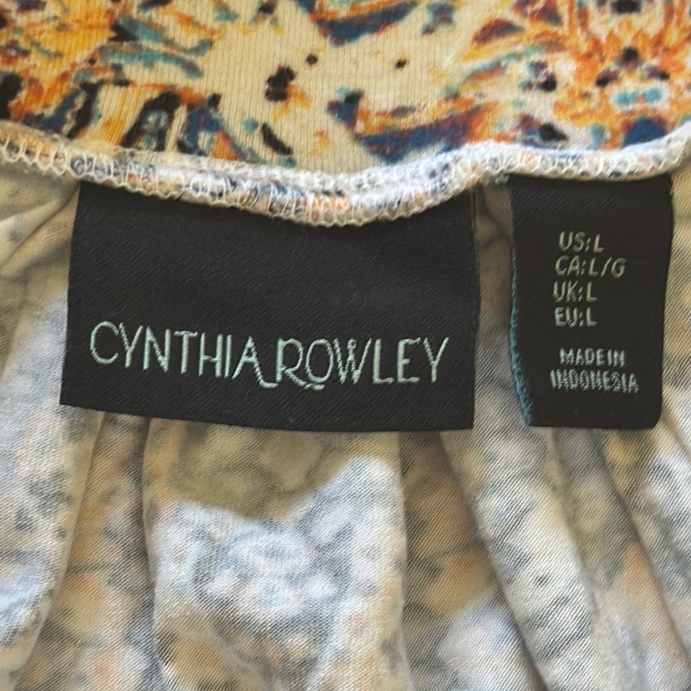 Cynthia Rowley multicoloured maxi skirt size large - Picture 7 of 8